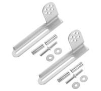 YARNOW 2 Sets Refrigerator Door Hinges Replacement De Charnière De Réfrigérateur Charnières De Porte En Acier Galvanisé Argent Opération Fluide Pour Porte De Réfrigérateur