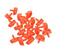 YARNOW 20 Pièces Accessoires Canard pour Bricolage Embouts Bec avec Bord Lèvre pour Jouets Canards DIY de Remplacement