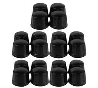 YARNOW 20 Pièces ATV Wheel Nut Covers with Rubber Car and Trailer Wheel Hub Lug Nut Caps for Off-Road Stability and Easy DIY Installation
