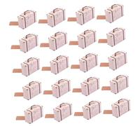 YARNOW 20 pièces Boîte Bonbons Mariage Vintage Papier Kraft Coffret Cadeau Créatif pour Faveurs de Fête et Stockage Douceurs