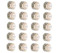 YARNOW 20 pièces Broche de Sécurité Femme Lot Épingles Pudeur Ornement Décoratif Alliage Léger Chic pour Robes Cardigans