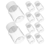 YARNOW 20 Pièces Flacon de Réactif de Laboratoire à Large Ouverture, Flacon de Pilules en Plastique Vide, Pet 15ml, Rechargeable, Fermeture Hermétique, pour Laboratoire et Maison
