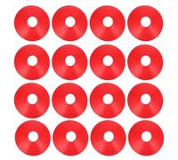 YARNOW 20 Pièces Mini Cônes de Football Portables en PE | Marqueurs Coniques, Surface Lisse et Couleur Vive, pour Exercices sur Gazon et Activités Extérieures