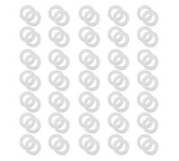 YARNOW 200 Pièces de Rondelles Métalliques Argentées pour Rembourrage et Réparation Rapide de Cadres de Lunettes sans Monture Support Stable