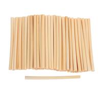 YARNOW 200 Pièces Tubes naturels en tiges pour nichoirs à abeilles individuelles, remplacement pour ruches et jardins, accessoires de pollinisation pour apiculteurs amateurs