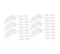 YARNOW 200pièces Clips De Fixation pour Tiges De Tomates Plastique Attaches De Formation pour Plantes Supports Ajustables pour Jardins