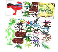 YARNOW 24 Pièces Jouets de Lézard Modèles Éducatifs pour Garçon Fille Jeux Créatifs pour Garçons et Filles Accessoire pour Moments de Partage Famille