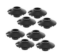YARNOW 25 Pièces Panier de Randonnée pour Bâtons de Marche Accessoires Léger Anti-Boue et Neige Protection Pointe de Canne Remplacement Rapide pour Trekking et Randonnée