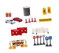 YARNOW 27 pièces Miniature Panneaux de Jouets Éducatifs pour Décorations de Chambre et Modèles Architecture