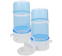 YARNOW 2pièces Distributeur Automatique Eau pour Animaux Gamelle pour Hamster et Lapin Accessoires pour Animaux de Compagnie Distributeur Automatique de Nourriture pour Petits