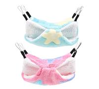 YARNOW 2pièces Hamac pour Rat Nid Suspendu pour Animaux Hamac Confortable pour Hamster Nids Suspendus pour Petits Animaux Lit pour Hamster