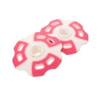 YARNOW 2pièces Paniers à Bâtons de Randonnée Anti-Boue et Neige Accessoires Remplaçables pour Bâtons de Marche Plein Air Installation Facile Protection Stabilité Sentiers Boueux Rose