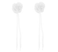 YARNOW 2pièces Pompons Pour Patins à Roulettes Pompons Décoratifs Avec Clochette Accessoires De Ski Hockey Lot De Colorés