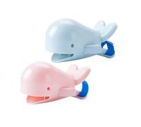 YARNOW 2pièces Rallonge De Robinet Dolphin Lot De Crochet Et Rallonge Pour Salle De Bain Et Cuisine Sangle Auto-agrippante Facile à Installer