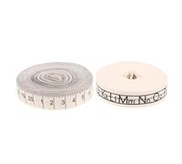 YARNOW 2pièces Ruban Scolaire Coton Double Pack Ruban Décoratif à Thème Scolaire avec Motifs Règle et Alphabet pour Emballage Cadeau Bricolage DIY Fêtes et Remerciements Enseignants