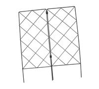 YARNOW 2pièces Support pour Plantes Grimpantes Pliable Lot pour Vigne Fleurs Jardiner Facilement sans Vis Cadre Stable pour Haricots Concombres Maison Jardin Agriculture