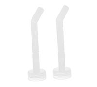 YARNOW 2pièces Tubes Alimentation Remplaçables pour Oiseaux Accessoires Pratiques pour Abreuvoirs Et Cages à Oiseaux Faciles à Installer Utiliser