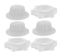 YARNOW 3 jeux d'écrous pour ventilateur de table : capuchon de pale et écrou de blocage de 3 cm de diamètre intérieur - rondelle de protection pour boulon de grille, pièces pour ventilateurs