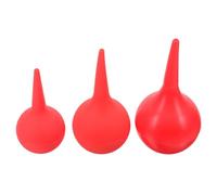 YARNOW 3 pièces Ampoule de Lavage des Oreilles Balles Caoutchouc Antidérapantes avec Embout Effilé pour Nettoyage Sécurisé Succion Puissante Adaptées à Garçon Fille Garçon Fille et