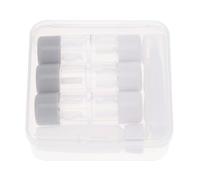 YARNOW 3 pièces Boîte à Lentilles Transparente Portable avec Pince Épiler et Flacon Étui de Rangement Compact Résistant et Réutilisable pour Lentilles de Contact