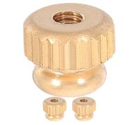YARNOW 3 Pièces Écrou Moleté en Métal Robuste pour Cor D'harmonie et Saxophone, Support Résistant à L'usure, Adapté aux Étudiants et Professionnels