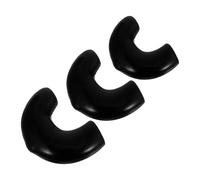 YARNOW 3 Pièces Housses Caoutchouc pour Crochet de Sangle de Saxophone Protection Rotative pour Sangle de Cou Alto Ténor Accessoires de Remplacement et Portables