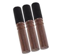 YARNOW 3 pièces Maillet pour Bol Chantant Népalais Manche Bois Confortable Compacte pour Thérapie Sonore et et Facile à Transporter