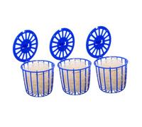 YARNOW 3 pièces Panier Nidification Perruches Matériau Naturel Habitat Polyvalent pour Élevage Nid Douillet et Exercice des Oiseaux Cage ou Extérieur Stimulation Comportementale et