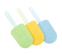YARNOW 3pièces Brosse de Toilettage pour Chat à Poils Longs Kit de Peignes Démêlants pour Chien et Chaton Élimination Sous-poil et Poils Morts Usage Domestique