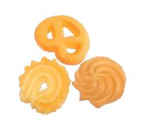 YARNOW 3pièces Lot de Biscuits Factices Décoratifs Accessoires Photo et Jouets Éducatifs pour Jouer Maison et Décorations Simulées
