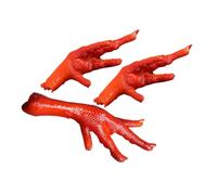 YARNOW 3pièces Lot de Faux De Poussin Nourriture Artificielle Décoration De Poulet Factice pour Assiettes Hôtel