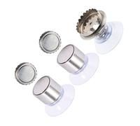 YARNOW 3pièces Porte-Savon Magnétique avec Ventouse Organisateur de Savon pour Salle de Bain et Cuisine Design Moderne et Compact