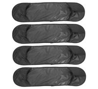 YARNOW 4 Pièces à Dos Skateboard Étanche avec Bandoulière Unique pour Skateurs Étudiants et Déplacements Urbains Noir