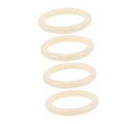 YARNOW 4 pièces Anneaux pour Porte Garçon Fille Plastique Durable Accessoire de Sling Antidérapant pour Né et Facile à Installer Lot pour Écharpe de Portage