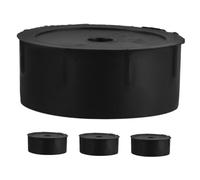 YARNOW 4 Pièces Bouchons de Remplacement pour Poteau de Griffoir Chat Embouts de Tube Robustes pour Arbre à Chat Accèssoires DIY Faciles à Installer pour Réparer