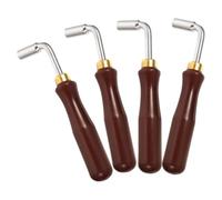 YARNOW 4 Pièces accordage pour Dulcimer en Acier Inoxydable, Réglage Précis du Ton, Compatible Divers Modèles, Outil Léger pour Usage Musical et Enseignement