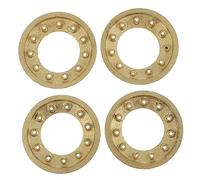 YARNOW 4 Pièces Distributeur gaziniere gazinière soupape de commande de foyer flamme cheminée torche jet répartiteur de feu de poêle centre de brûleur à gaz domestique alliage de cuivre