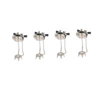 YARNOW 4 pièces Embout Crampon Antidérapant Acier Inoxydable pour Canne de Randonnée Griffes Glace et Neige Accessoire Solide pour Marche Extérieur et Alpinisme