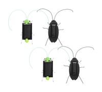 YARNOW 4 Pièces Jouets Insectes Réalistes Modèles de Sauterelles et Cafards Jouets Éducatifs pour Expériences DIY Classe et Jeux