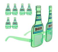 YARNOW 4 Pièces Lunettes De Remise Des Diplômes Décoration Accessoires De Photo De Remise Des Diplômes Accessoires De Fête D'anniversaire Funny Party Glasses Abs Green