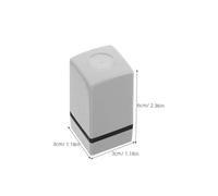 YARNOW 4 Pièces pour Guitare et Ukulélé Marqueurs Miniatures Portables pour Positionnement Rapide et Accessoires Durables pour Cours de Musique et Composition