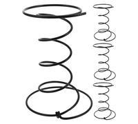 YARNOW 4 Pièces Ressort de Tension en Acier Noir pour Chaise et Canapé | Réglage de Tension, Compatibilité, Répartition du Poids, des Mouvements, Usage Maison