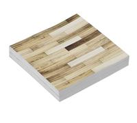 YARNOW 40 Pièces Carreaux de Sol Autocollants en Pvc à Grain de Bois, Finition sans Joint, Application Facile pour Revêtement de Sol Cuisine Moderne et Maison Contemporaine