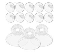 YARNOW 45 Pièces Pince Chauffante pour Aquarium avec Ventouse Abs, Clip de Fixation pour Tuyau D'aquarium, Support Silencieux et Transparent Adapté pour Plantes et Éclairage Submersible