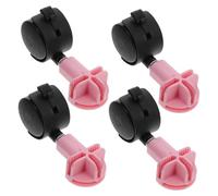 YARNOW 4pièces Roulette De Remplacement pour Cage à Chat Et Oiseaux De roulettes Pivotantes Accessoires De Mobilité pour Animaux Faciles à Installer Et Stables pour Cages De Petits