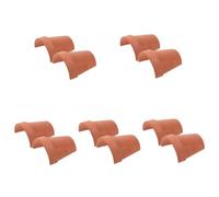 YARNOW 5 Ensembles Trou De Cachette De Tortue Coussin Chauffant pour Reptiles Substrat De Tortue Cage Animal De Compagnie Terrarium pour Reptiles Jouets Sphaigne Usine Argile 2 Pièces * 5