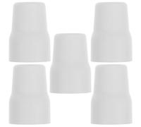 YARNOW 5 Pièces Bouchon de Vanne de Radiateur à Emboîter en PVC Blanc | Pose Rapide sans Outil, Joint Caoutchouc Intégré, Protection Anti-rayures, des Fuites, Chauffage Central