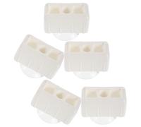 YARNOW 5 Pièces Clips de Stabilisation pour Parc Garçon Fille avec Base Ventouse Connecteurs Plastique Renforcés pour Sécurité Nurserie et Support Barrière de Jeu