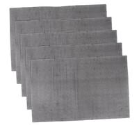 YARNOW 5 Pièces décoration de nage de Poisson décorations Accessoires Black