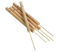 YARNOW 5 Pièces Flûte d'oiseau en bambou enfants pour jouets de sifflet d'oiseau sifflet instrument de musique à sifflet coulissant jouets en vrac sifflet oiseaux adolescents jouets